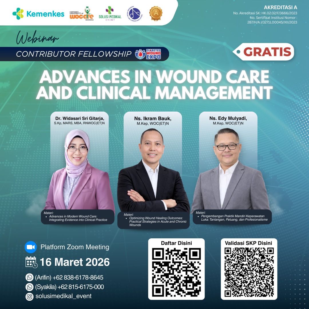 Webinar Gratis‼️ Advances in Wound Care and Clinical Management